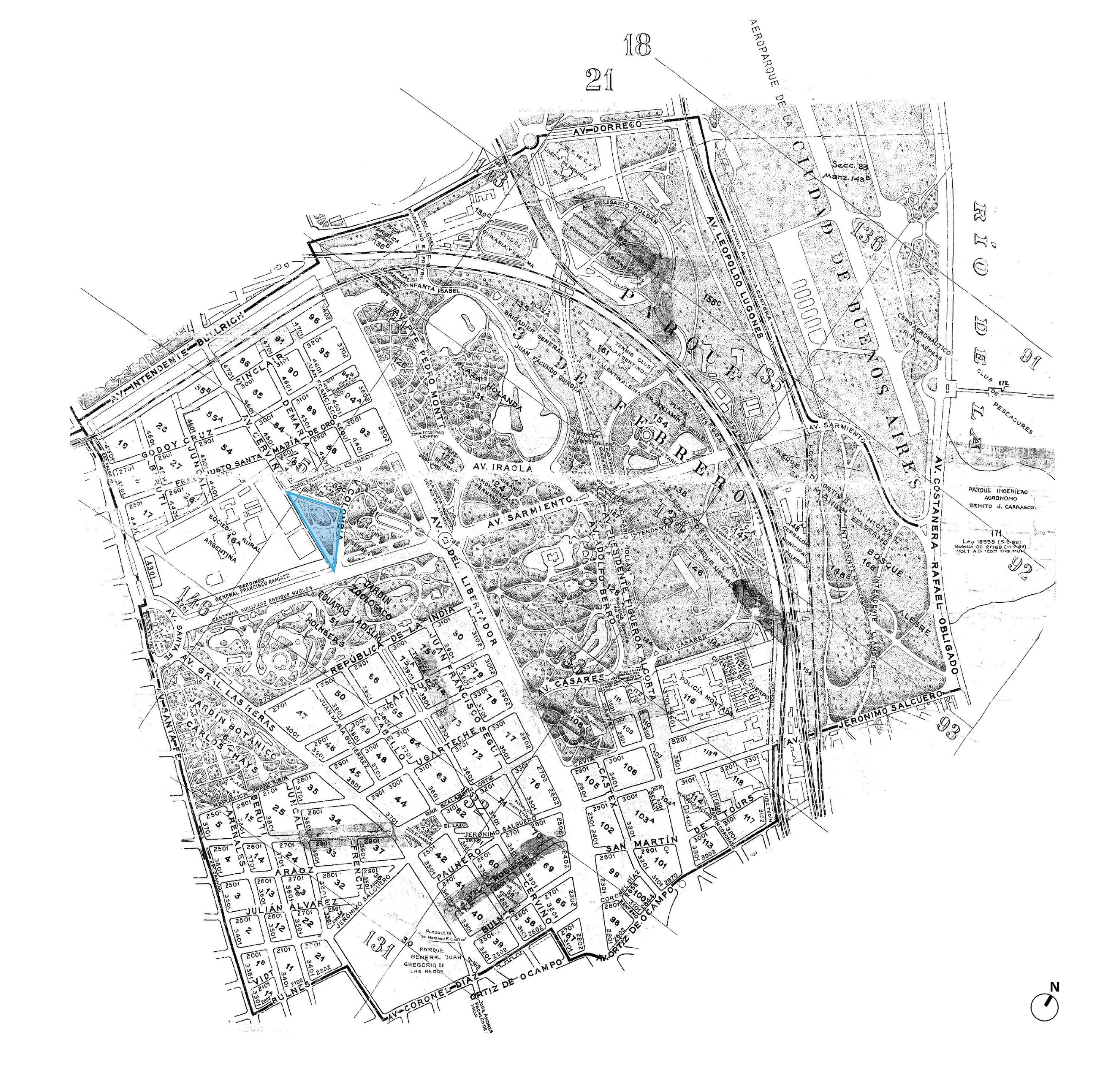 Figure 1 Cadastre Site Map Hilighted Site sm