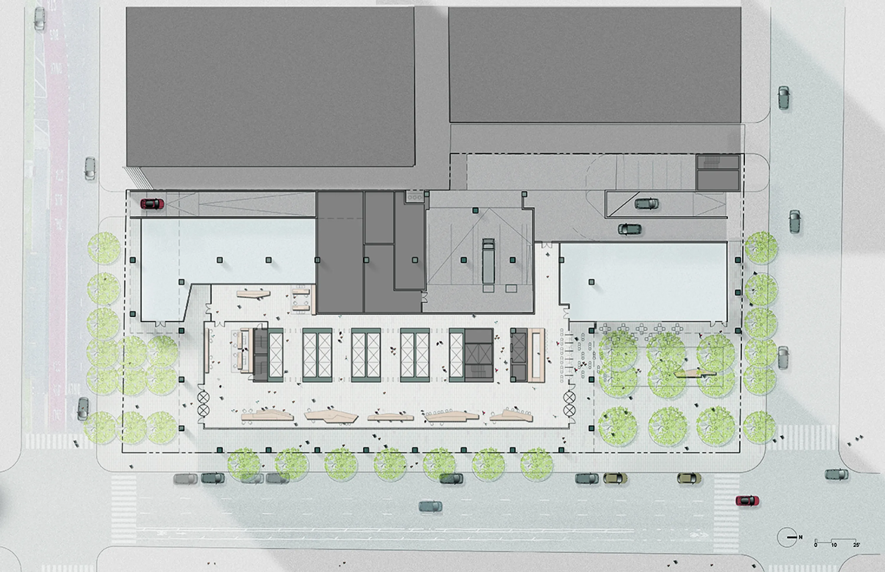 The Tower at North Franklin 07 Ground Floor Plan 150