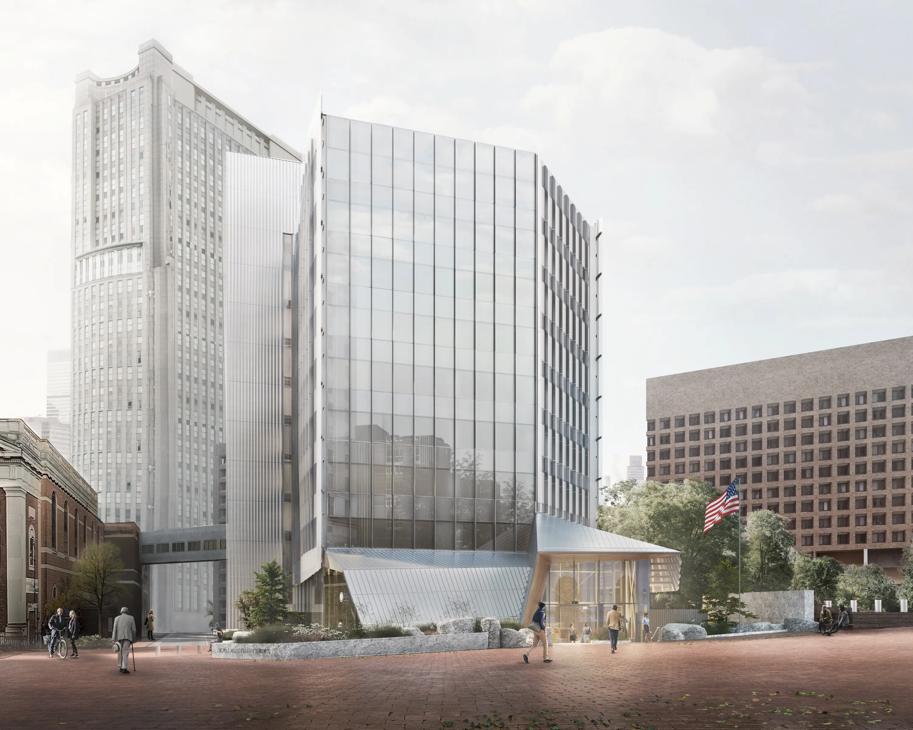 1 Staff Entrance c Krueck Sexton Partners