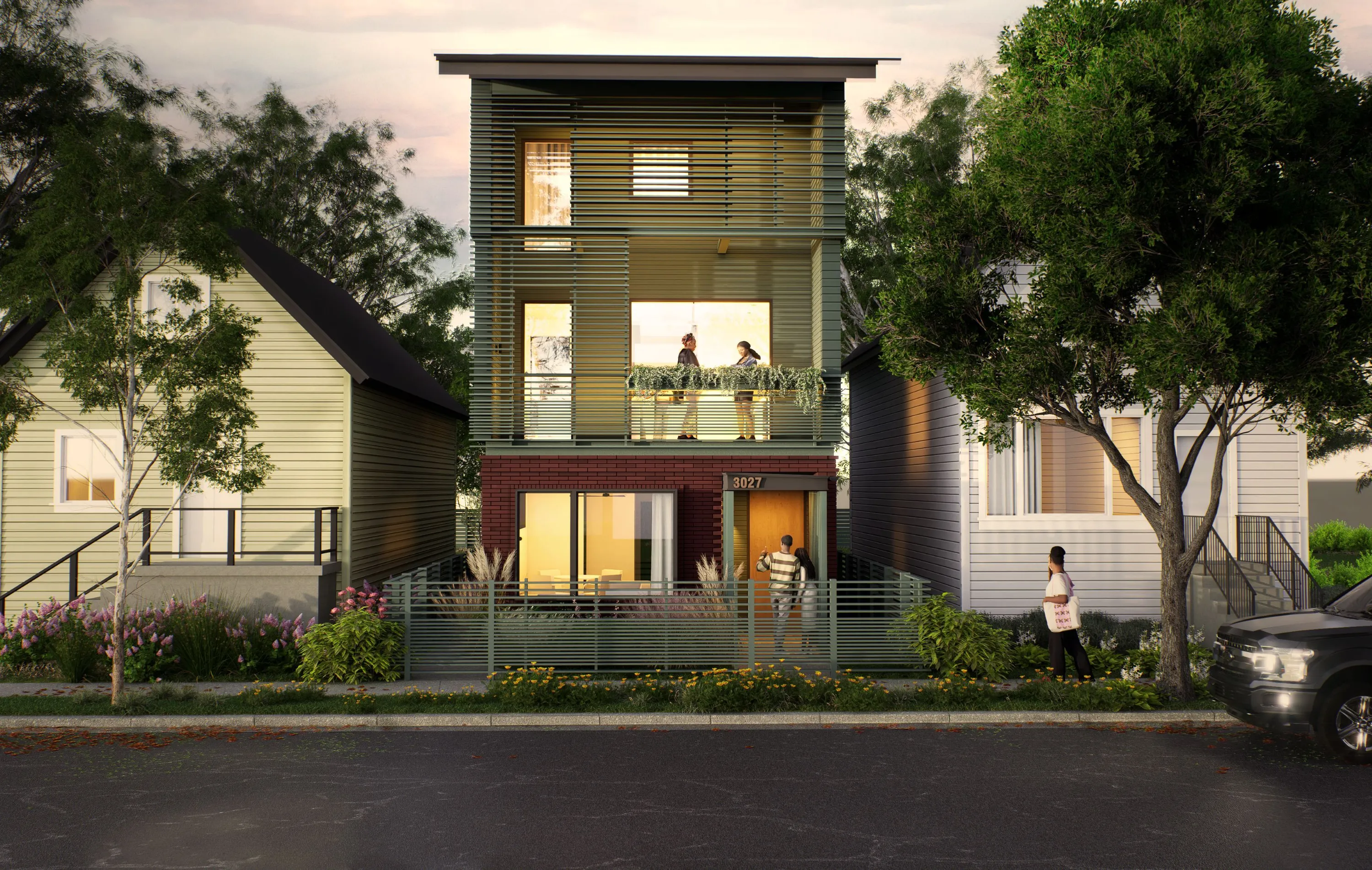 250915 2 Flat Rendering Dusk